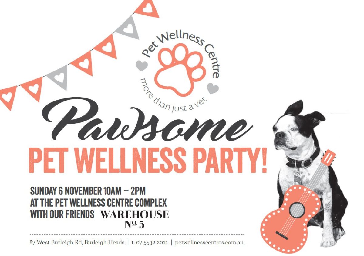 WHAT’S ON – Pawsome Pet Wellness Party!